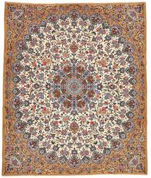 250X297 絨毯 カシャン オリエンタル 茶色/ベージュ 大きな (ウール, ペルシャ/イラン)