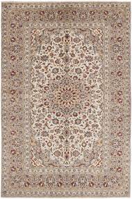 Persischer Keshan Teppich 197X300 Braun/Orange (Wolle, Persien/Iran)