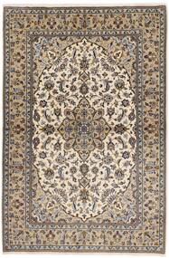  Orientalsk Keshan Tæppe 137X208 Brun/Beige Uld, Persien/Iran