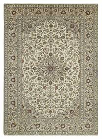  Persischer Keshan Teppich 248X353 Dunkelgelb/Braun (Wolle, Persien/Iran