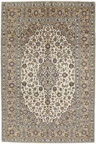  Orientalischer Keshan Teppich 200X308 Braun/Beige Wolle, Persien/Iran