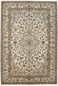  Orientalischer Keshan Teppich 198X294 Beige/Braun Wolle, Persien/Iran