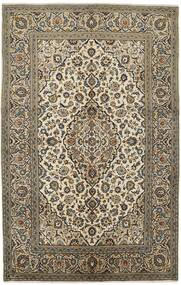 絨毯 ペルシャ カシャン 196X306 茶色/オレンジ (ウール, ペルシャ/イラン)