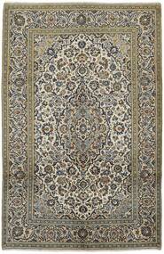 絨毯 ペルシャ カシャン 205X301 ダークイエロー/茶色 (ウール, ペルシャ/イラン)