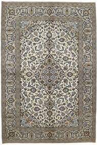絨毯 オリエンタル カシャン 198X295 ダークイエロー/ブラック (ウール, ペルシャ/イラン)