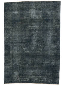  Colored Vintage - Turkiet 231X333 Vintage Wool Rug Black Large Carpetvista