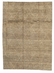 絨毯 Berber スタイル 257X347 茶色/オレンジ 大きな (ウール, アフガニスタン)