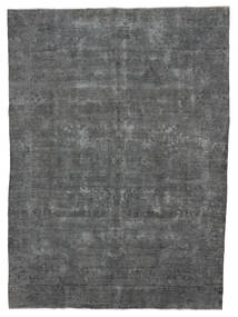 絨毯 Colored Vintage - Turkiet 271X374 ブラック/ダークグレー 大きな (ウール, トルコ)