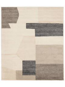 Archie 240X300 Large Greige Geometric Rug