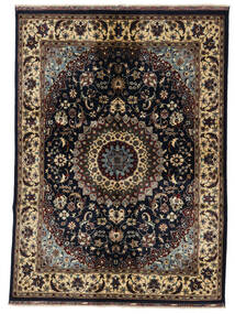  Kunduz Rug 145X195 Wool Black/Brown Small Carpetvista