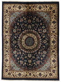 絨毯 オリエンタル Kunduz 146X196 ブラック/茶色 (ウール, アフガニスタン)