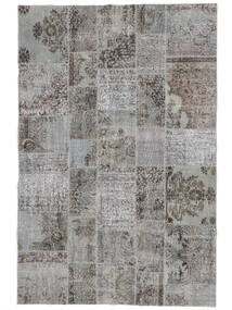 200X300 絨毯 Patchwork - Turkiet モダン ダークグレー/グレー (ウール, トルコ) Carpetvista