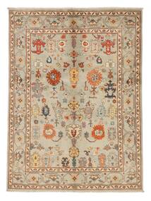 144X197 Kazak Fine Teppich Orientalischer Braun/Orange (Wolle, Afghanistan) Carpetvista