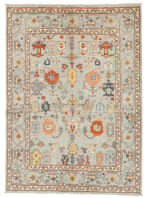  Oriental Kazak Fine Rug 152X208 Green/Brown Wool, Afghanistan Carpetvista
