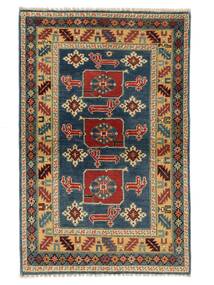  Kazak Fine Matot 98X152 Musta/Ruskea Carpetvista