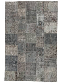  Patchwork Teppe 198X300 Mørk Grå/Svart Carpetvista