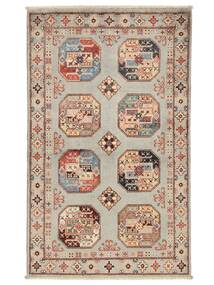 92X151 Kazak Fine Teppich Orientalischer Braun/Orange (Wolle, Afghanistan) Carpetvista