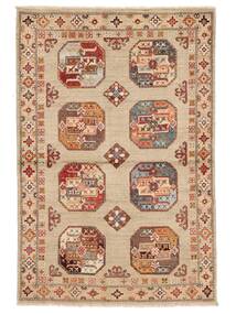  Oriental Kazak Fine Rug 105X156 Brown/Orange Wool, Afghanistan Carpetvista