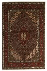  Orientalischer Täbriz 40 Raj Teppich 200X300 Schwarz/Braun Wolle, Persien/Iran