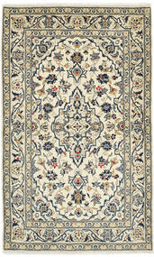 93X151 絨毯 オリエンタル カシャン イエロー/グリーン (ウール, ペルシャ/イラン)