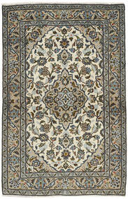 絨毯 ペルシャ カシャン 99X152 ブラック/グリーン (ウール, ペルシャ/イラン)