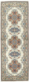 80X233 Keshan Teppich Orientalischer Läufer Braun/Gelb (Wolle, Persien/Iran)