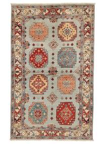 Kazak Fine Rug 90X147 Brown/Orange Wool, Afghanistan Carpetvista