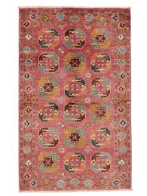 90X144 Kazak Fine Rug Oriental Dark Red/Brown (Wool, Afghanistan) Carpetvista