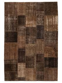  Patchwork Rug 200X300 Black/Brown Carpetvista