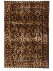 絨毯 オリエンタル Kunduz 200X298 ブラック/茶色 (ウール, アフガニスタン)