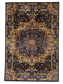  Oriental Kunduz Rug 200X294 Black/Brown Wool, Afghanistan Carpetvista