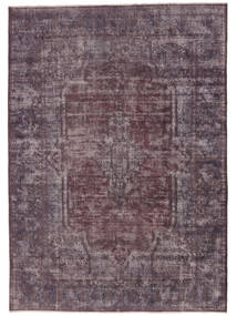 291X408 絨毯 Colored Vintage - Turkiet モダン ブラック/ダークレッド 大きな (ウール, トルコ) Carpetvista