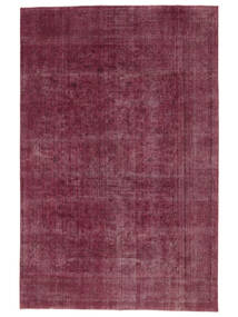 絨毯 Colored Vintage - Turkiet 254X390 ダークレッド/ブラック 大きな (ウール, トルコ)