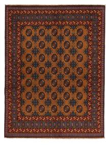  Afghan Fine Colour Rug 147X198 Wool Black/Dark Red Small Carpetvista