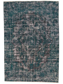 260X382 Colored Vintage - Turkiet Teppich Moderner Schwarz/Dunkelgrau Großer (Wolle, Türkei) Carpetvista