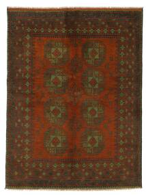  Afghan Fine Colour Rug 147X194 Wool Black/Dark Red Small Carpetvista