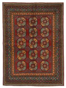 絨毯 オリエンタル アフガン Fine Colour 170X230 ブラック/ダークレッド (ウール, アフガニスタン)