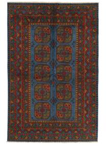  160X243 Médaillon Afghan Fine Colour Tapis Laine, Carpetvista