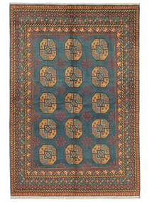  170X253 Medallion Afghan Fine Colour Rug Wool, Carpetvista