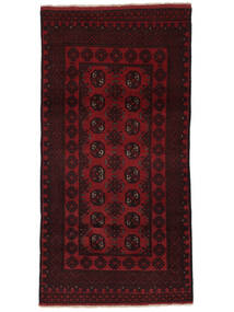  96X194 Medallion Small Afghan Fine Rug Wool, Carpetvista