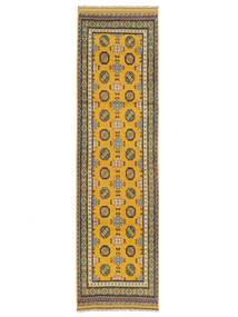  Afgán Fine Colour Szőnyeg 81X287 Narancssárga/Barna Carpetvista