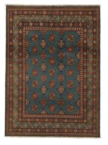  124X169 Medaillon Klein Afghan Fine Colour Teppich Wolle, Carpetvista