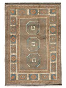  Afghan Fine Colour Rug 121X173 Wool Brown/Dark Yellow Small Carpetvista