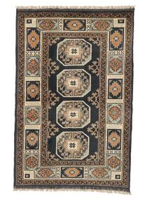  Afghan Fine Colour Rug 103X154 Wool Black/Brown Small Carpetvista