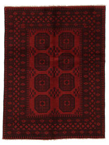  143X191 Medaillon Klein Afghan Fine Teppich Wolle, Carpetvista