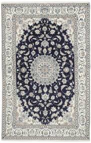 198X298 絨毯 ナイン オリエンタル ダークグレー/グレー (ウール, ペルシャ/イラン)