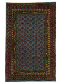  193X300 Medallion Afghan Fine Colour Rug Wool, Carpetvista