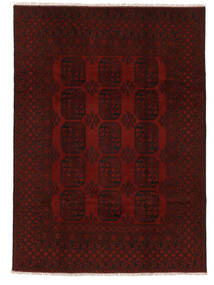  Afghan Fine Tapis 192X269 De Laine Noir Carpetvista