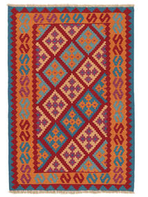 Dywan Orientalny Kilim Kaszkaj 123X179 Ciemnoczerwony/Ciemnoniebieski (Wełna, Persja/Iran)