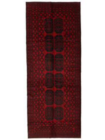  Balúchi Tapete 160X410 Lã Preto/Vermelho Escuro Carpetvista